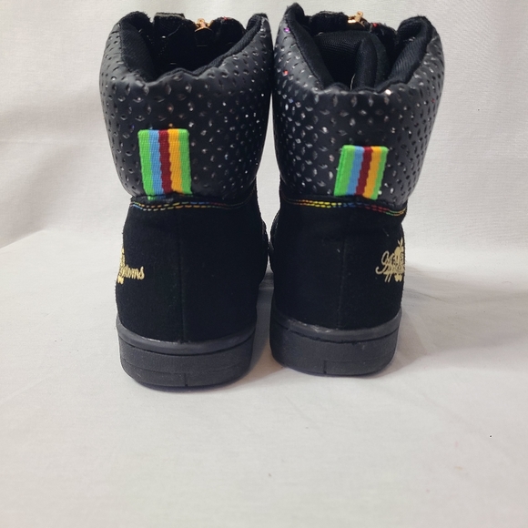 Apple Bottoms high top sneakers-Y2K- Womens size 8- Rare - Picture 3 of 10